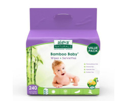 Bamboo Baby Wipes (240)