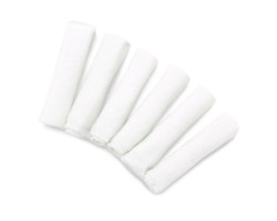 Washcloth Pack of 6- White