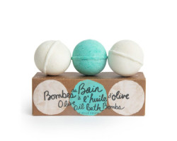 Olive Oil Bath Bombs Pack of 3