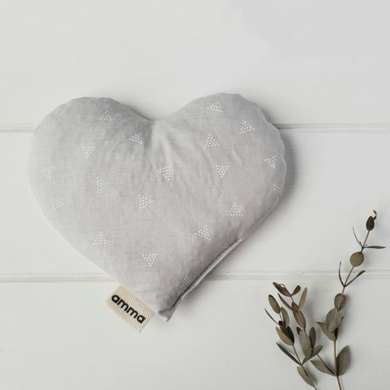 Amma Therapie Coeur Chauffant - Triangles Gris