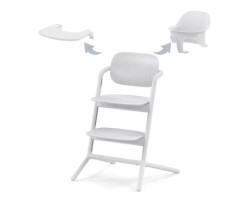 Lemo 3-in-1 High Chair - White