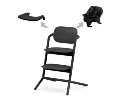 Lemo 3-in-1 High Chair - Black