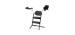 Lemo 3-in-1 High Chair - Black