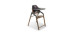 Giraffe Complete High Chair - Warm Wood / Gray