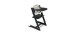 Tripp Trapp® High Chair + Cushion with Tripp Trapp® Cabaret - Black