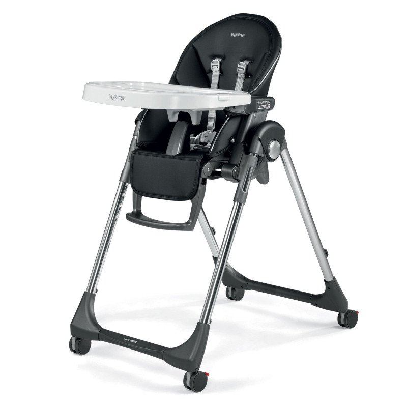 Prima Pappa Zero-3 Hi Tech High Chair - Licorice Chrome