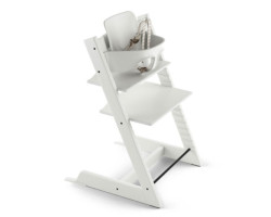 Tripp Trapp® High Chair + Tripp Trapp® Baby Set - White