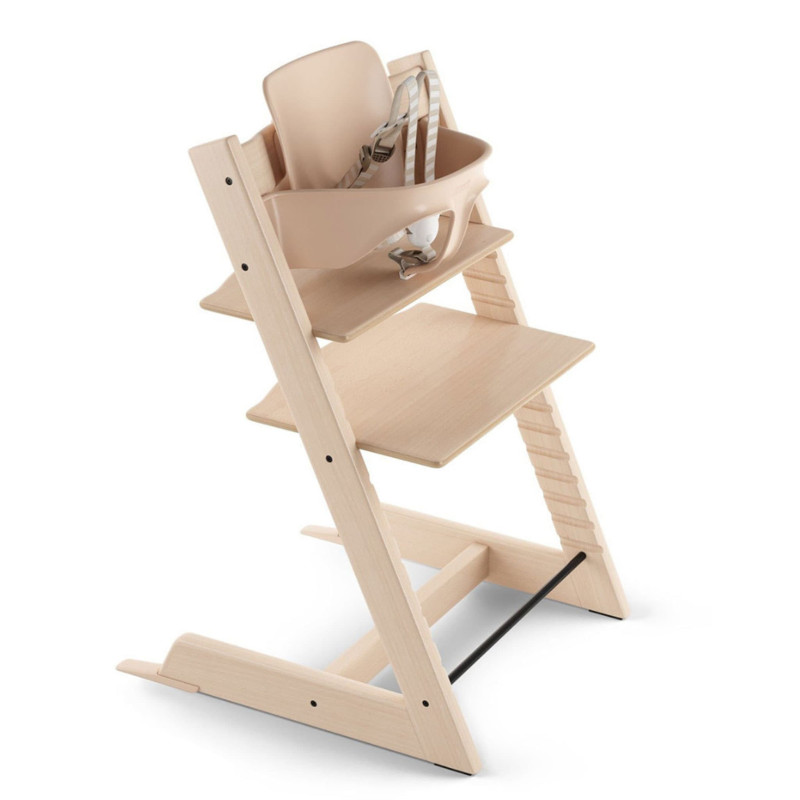 Stokke Chaise Haute Tripp Trapp® + Tripp Trapp® Baby Set - Naturel