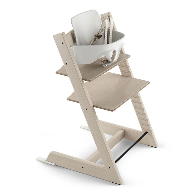 Stokke Chaise Haute Tripp Trapp® + Tripp Trapp® Baby Set - Whitewash