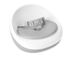 Sleek Booster Table Seat - Gray / White