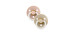 Bibs Pacifier 6-18 months Pack of 2 - Glow Ivory Pink