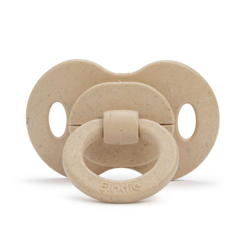 Bamboo and Latex Pacifier 3m+ - Khaki