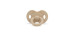 Bamboo and Latex Pacifier 3m+ - Khaki