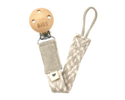 Pacifier Clip - Ivory Sand