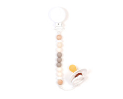 Ora Pacifier Clip - Ivory...
