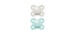 Newborn Anatomical Pacifier Pack of 2 - Aqua