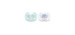 Orthodontic Pacifier 0-6m Ultra Pack of 2 - Blue