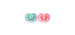 Orthodontic Pacifier 18m+ Ultra Air Pack of 2 - Pink