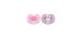 Orthodontic Pacifier 6-18m Ultra Pack of 2 - Pink