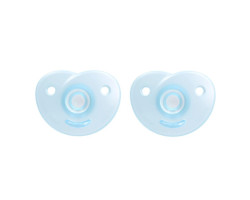 Shootie Orthodontic Pacifier (2) 0-3M Blue