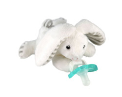 Silicone Pacifier Plush Rabbit