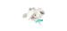 Silicone Pacifier Plush Rabbit