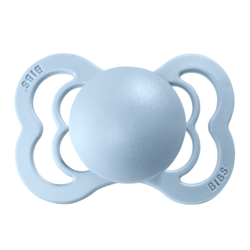 Supreme Symmetrical Pacifier 6-18 months Silicone - Blue