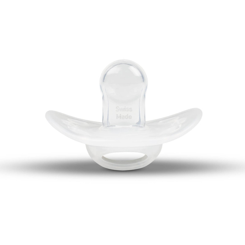 Orthodontic Pacifier (2) 0-2 months - Transparent