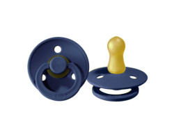 Bibs Pacifier 0-6 months Pack of 2 - Deep Sea Navy