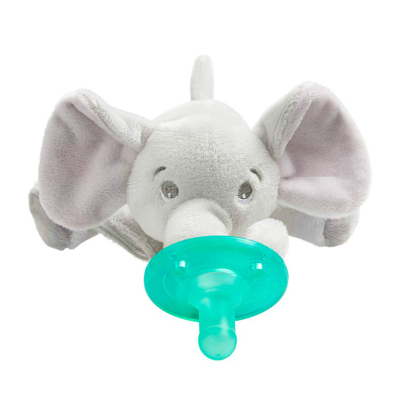 Orthodontic Silicone Pacifier 0-6M Elephant