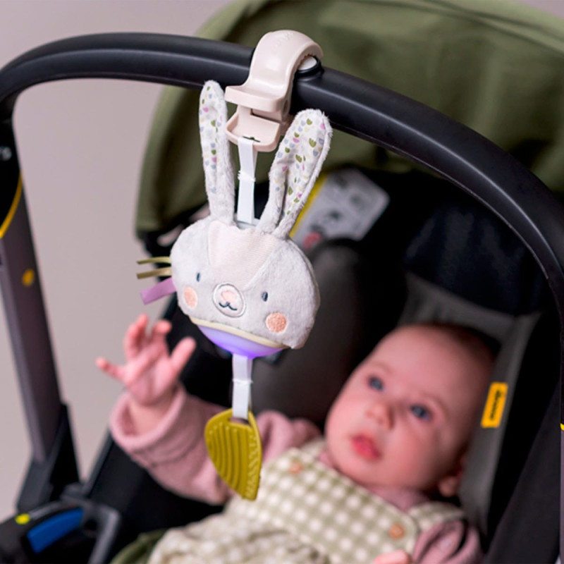 Musical Rabbit Stroller Toy