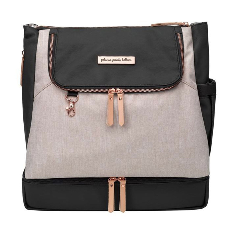 Pivot Backpack Diaper Bag - Black / Sand