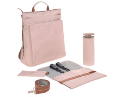 Tyve Backpack Diaper Bag - Pink