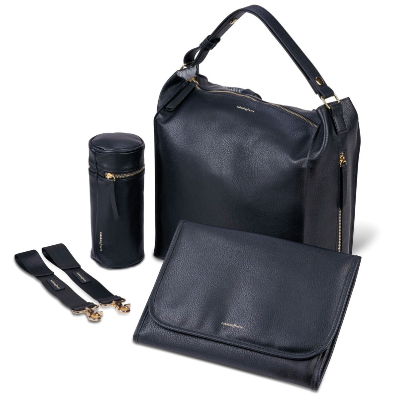 Lucia Diaper Bag - Black