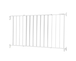 Sliding Metal Gate Extend to Fit - White