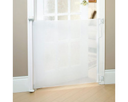 Retractable Barrier - White
