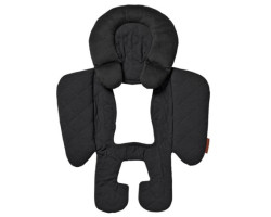 Reversible Car Seat Support Cushion - Black