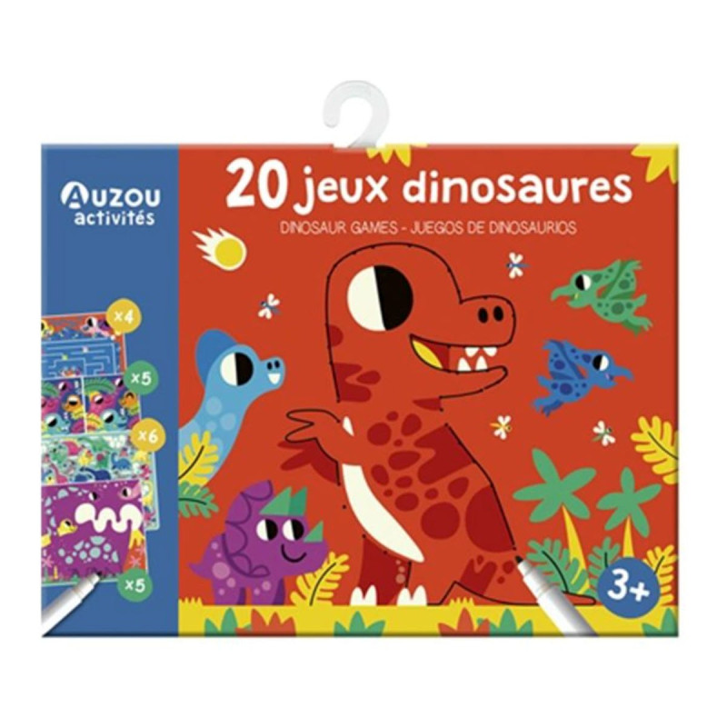 Auzou 20 Jeux Dinosaures