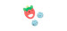 Teething Toy - Strawberry and Blueberry