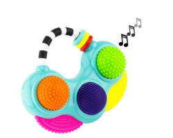 Multicolored Musical Rattle