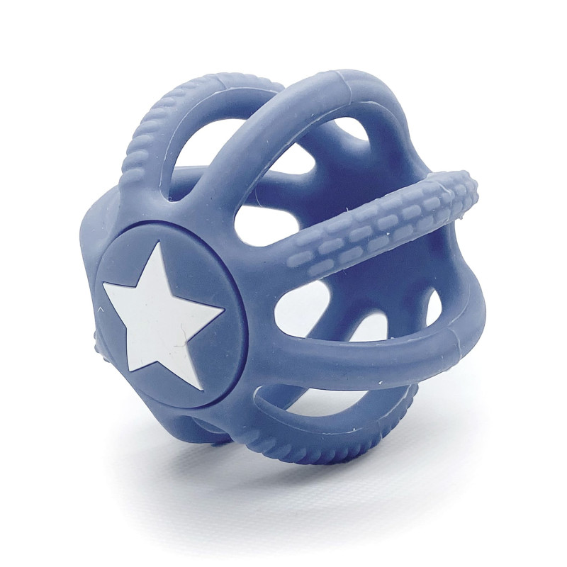 Ball Teething Toy - Blue