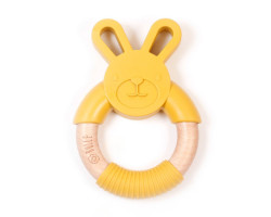 Rabbit Teething Ring - Dijon