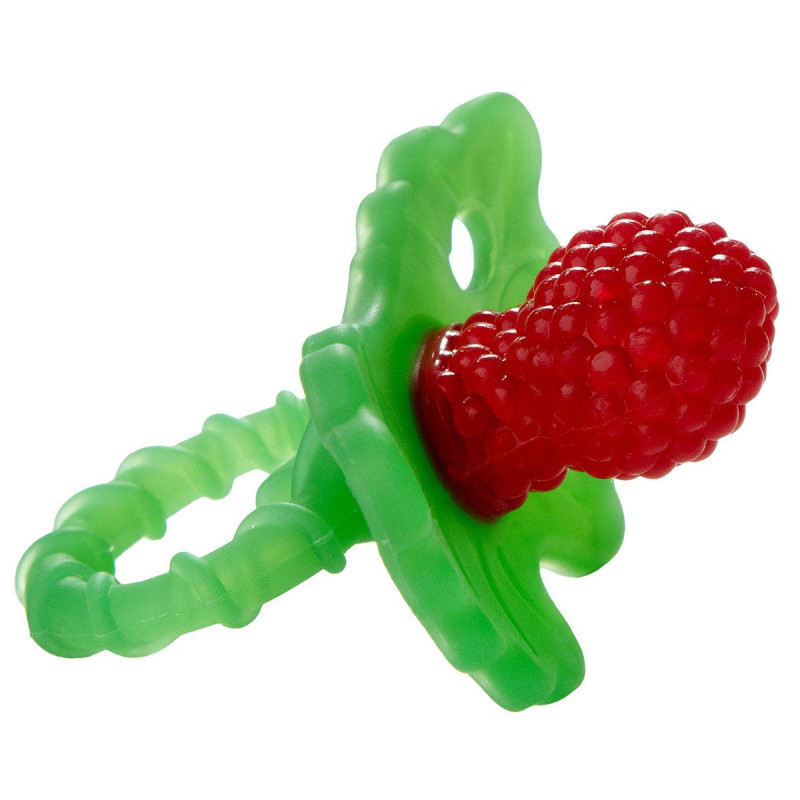 Raspberry Texture Pacifier - Red