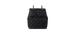 Sadie 2in1 Quilted Backpack - Black