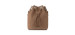 Camilla Vegan Microsuede 2-in-1 Bucket Bag - Taupe Downtown