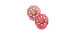 Boheme Pacifier 0-6m Pack of 2 - Pink / Coral