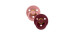 Bibs Pacifier 6-18 months Pack of 2 - Pink / Elderberry