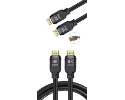Bestcost.ca Câble HDMI V-2.1 1M / 3' Pied 8K 60Hz, 48 GBPS, 3D 8-01VR