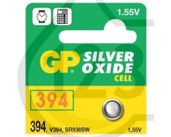 GP Silver Oxide Battery 394 V394 SR936SW qty1