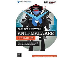 Malware Bytes Anti-Espion Premium (3 Utilisateur/1 ans) PC/MAC/Android